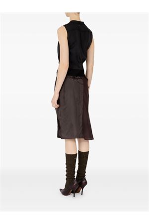 Canotta plissettata nero MAISON MARGIELA | S51NC0628M35534900